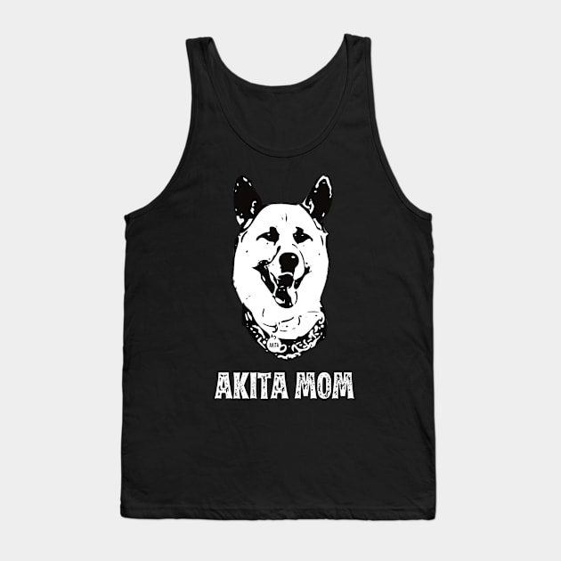 Akita Mom Akita Inu Graphic Tank Top by DoggyStyles